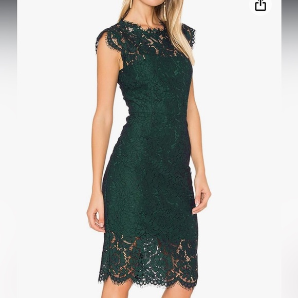 Sleeveless Lace Floral - Green, Large, NWT - Picture 3 of 9